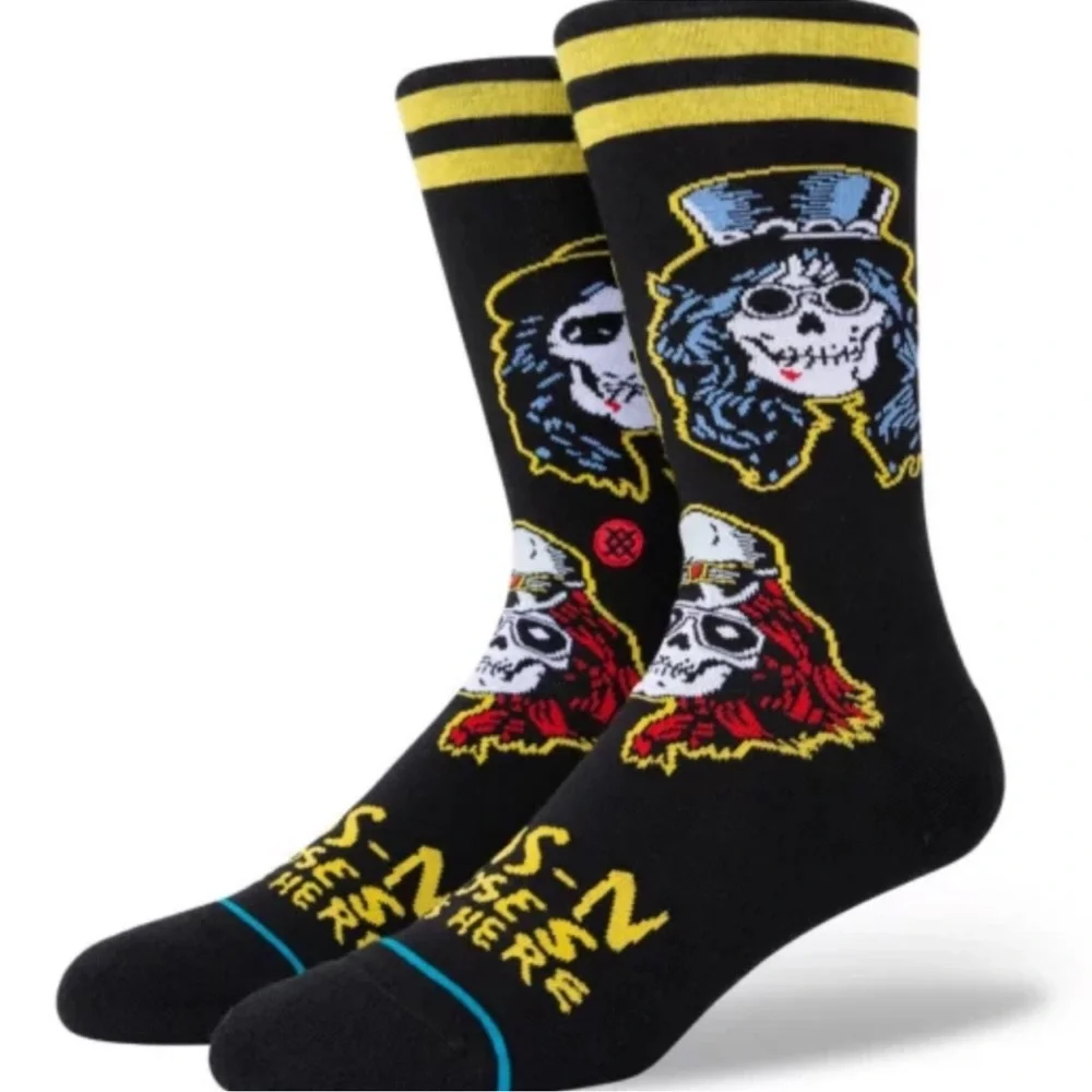 Stance Guns-N-Roses GNR Appetite for Destruction and So Fine Socks Large